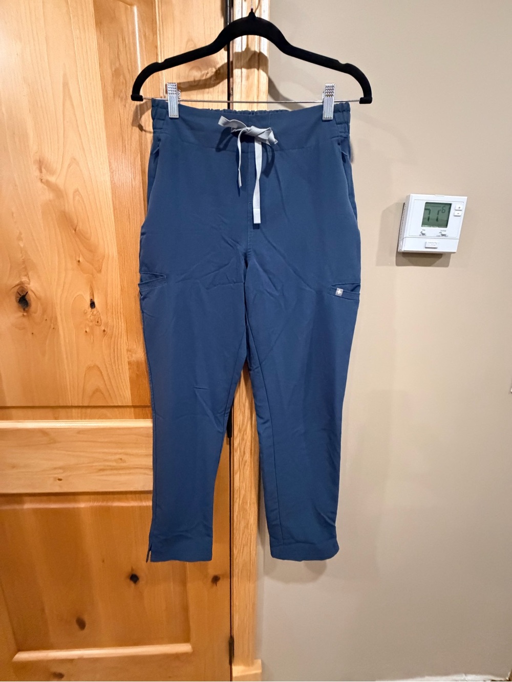 Figs Evan skinny scrub pant-dark harbor